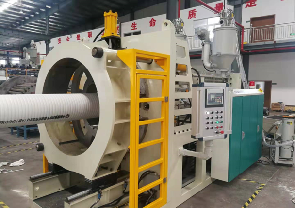 Equipo de extrusión para juntas de tubo de drenaje