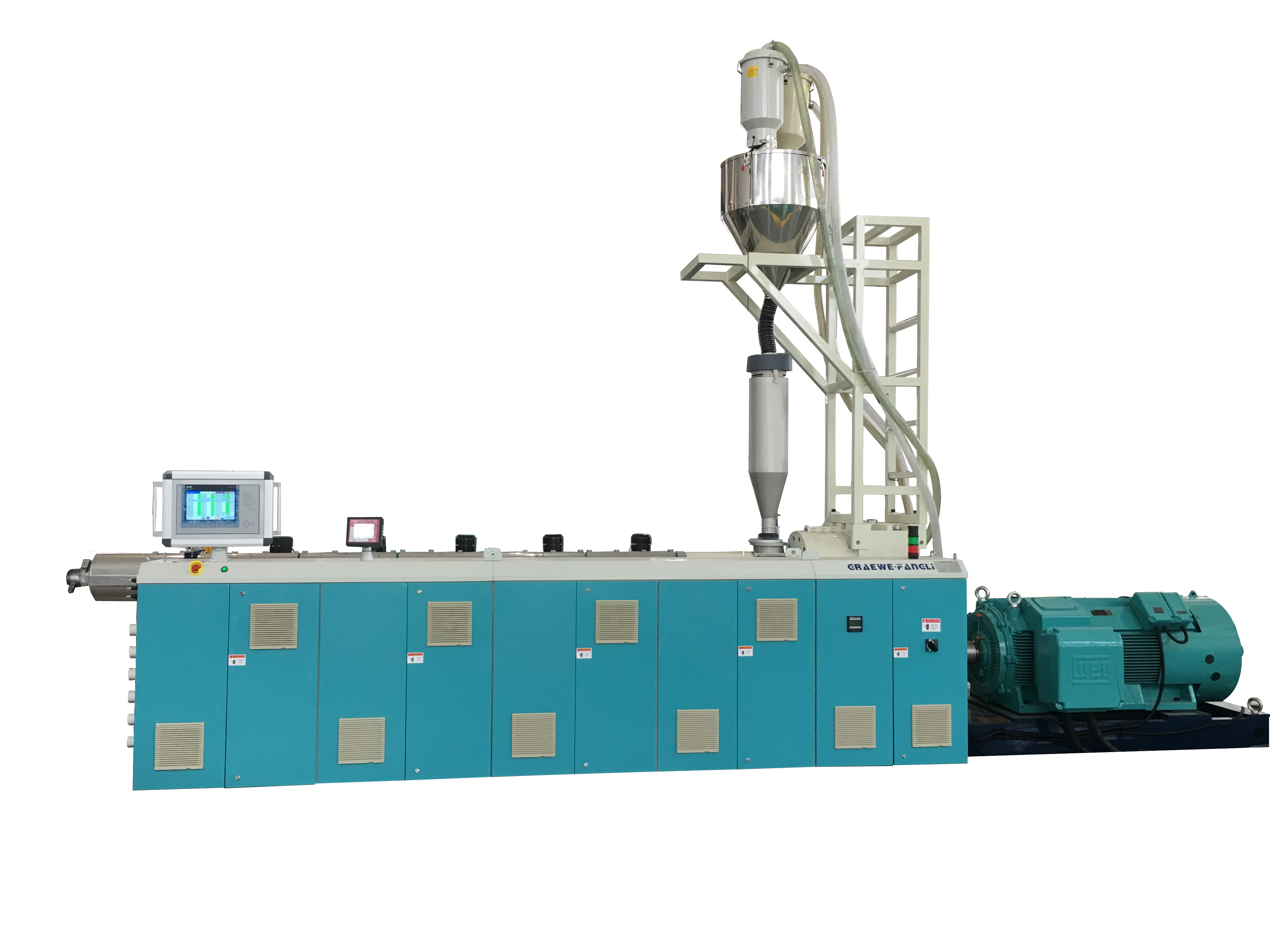 Productos clave de la línea de producción de extrusión de tubos de plástico --- Línea de extrusión de tubos de PE