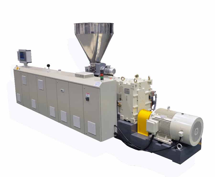 Característica de la línea de coextrusión de tubos de pared sólida de HDPE multicapa